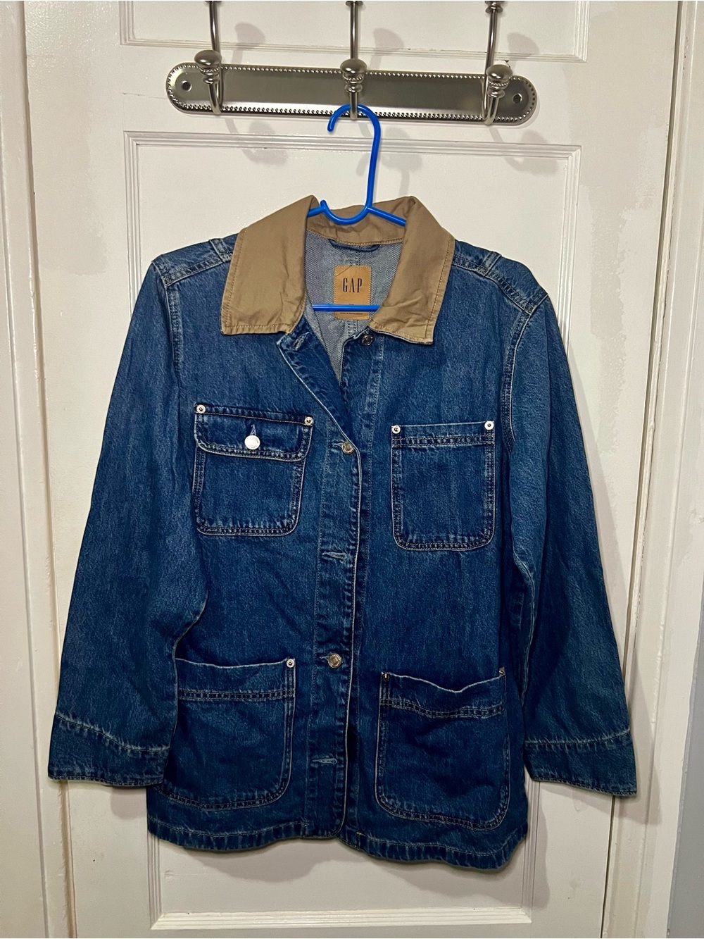 Gap, Denim Oversized Barn Jacket - Picture 2 of 8
